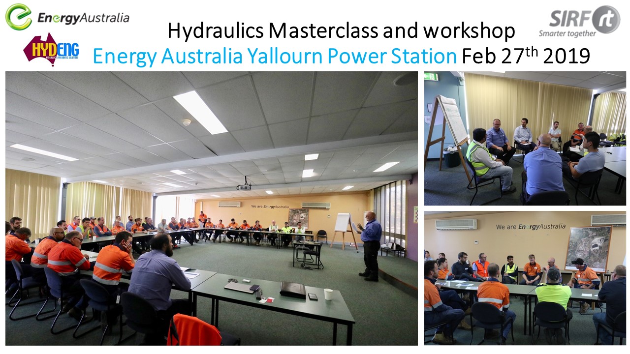 linkedin SIRF Hydraulics masterclass and workshop